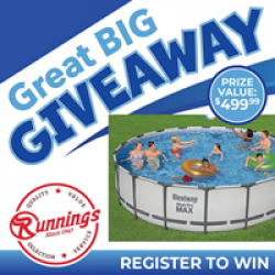 Bestway Swimming Pool Giveaway prize ilustration