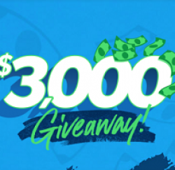 The Ramsey $3,000 Cash Giveaway prize ilustration