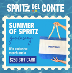 Summer of Spritz Sweepstakes prize ilustration