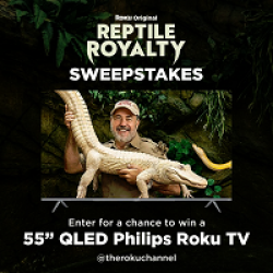 Sweepstakes | Roku Reptile Royalty Sweepstakes