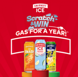 Smirnoff Ice Gas for a Year Sweeps prize ilustration