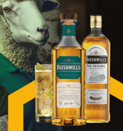 Bushmills St. Patricks Day Instant Win prize ilustration