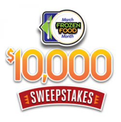 March Frozen Food Month Sweepstakes prize ilustration